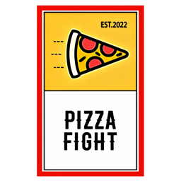 Pizza Fight logo.